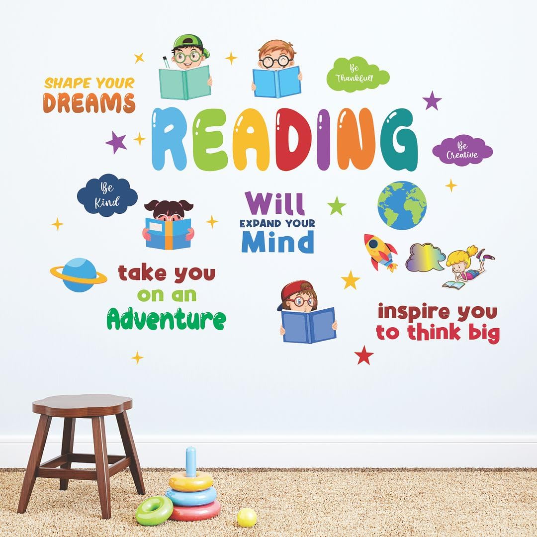 CVANU Shape Your Dreams Reading Positive Quote Printed on Vinyl Self-Adhesive Wall Sticker for Wall Decoration (25inchX34.5inch)_W484 (B0D8Y6HZ7S) Amazon Price History, Amazon Price Tracker