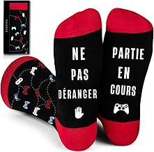 Men's Humour Socks, Original Gift for Men, Funny Socks, Gaming, Football, Funny, Personalised, Gift Idea for Teenage Boy, Dad, Gift Box for Men, Gamer, Video Games