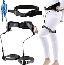 Bionic Power Walking Aid, Exoskeleton Assistance for Walking Leg Lift, Rotating Adjustment Force Assists 50% Mobility, Easy to Wear, Exoskeleton for Joint Pressure Relief