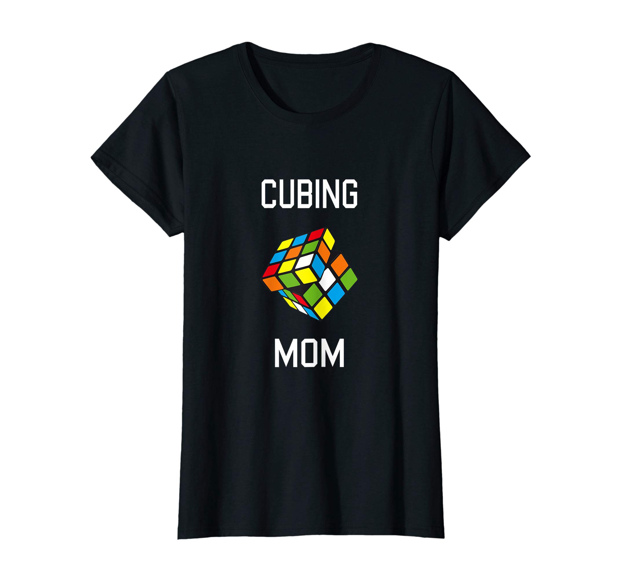 Cubing Mom Speed Cubing Puzzle Graphic T-Shirt