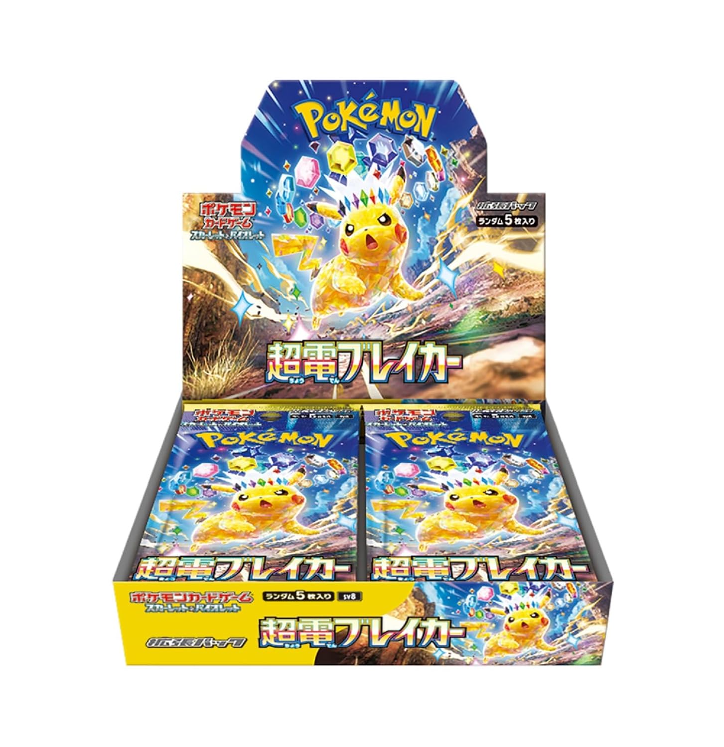 Pokemon Card Game Scarlet Violet Expansion Pack Super Electric Breaker Booster Box Japanese - 30 Packs