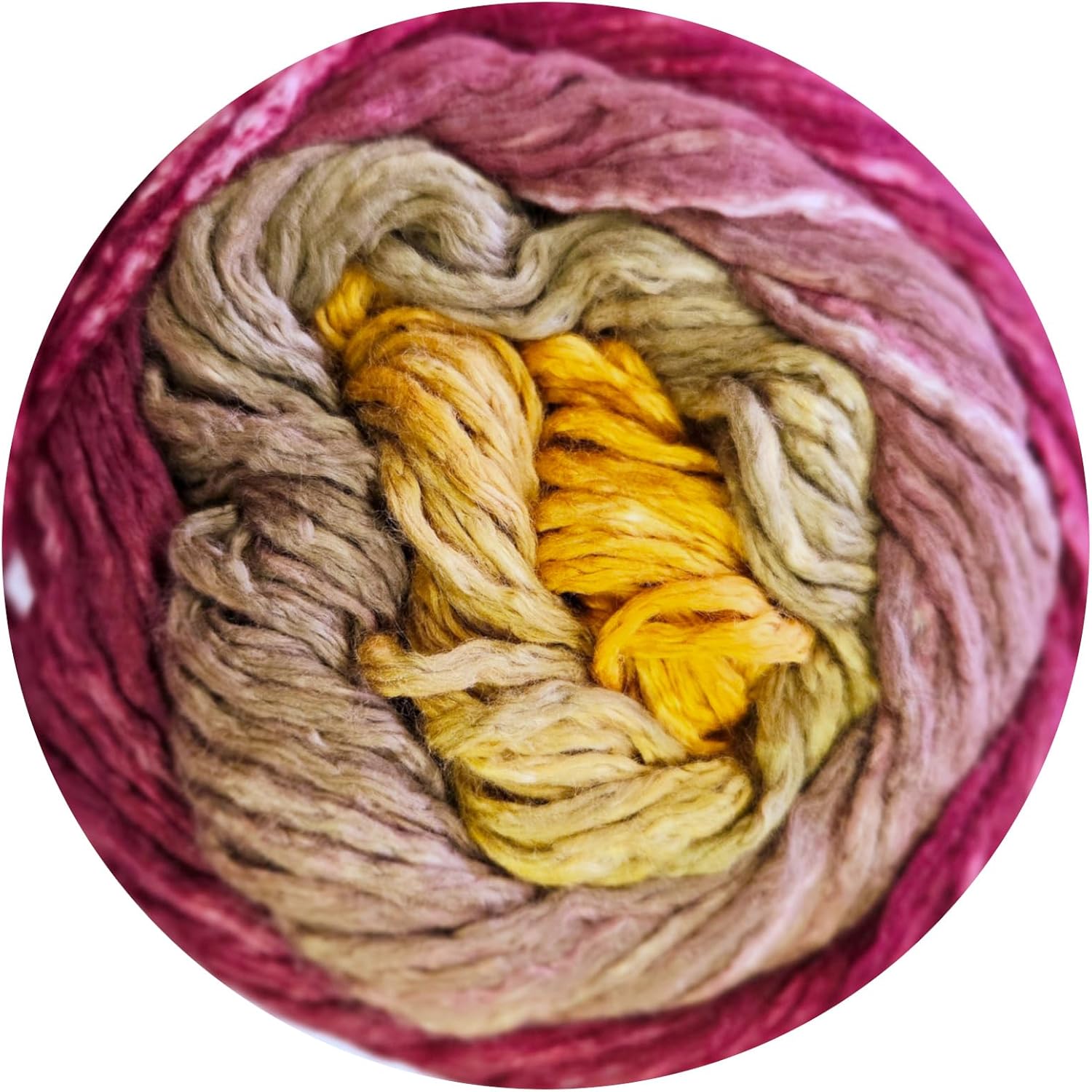 Juniper Moon Farm Cumulus Rainbow Yarn (205 - Lotus Flower)