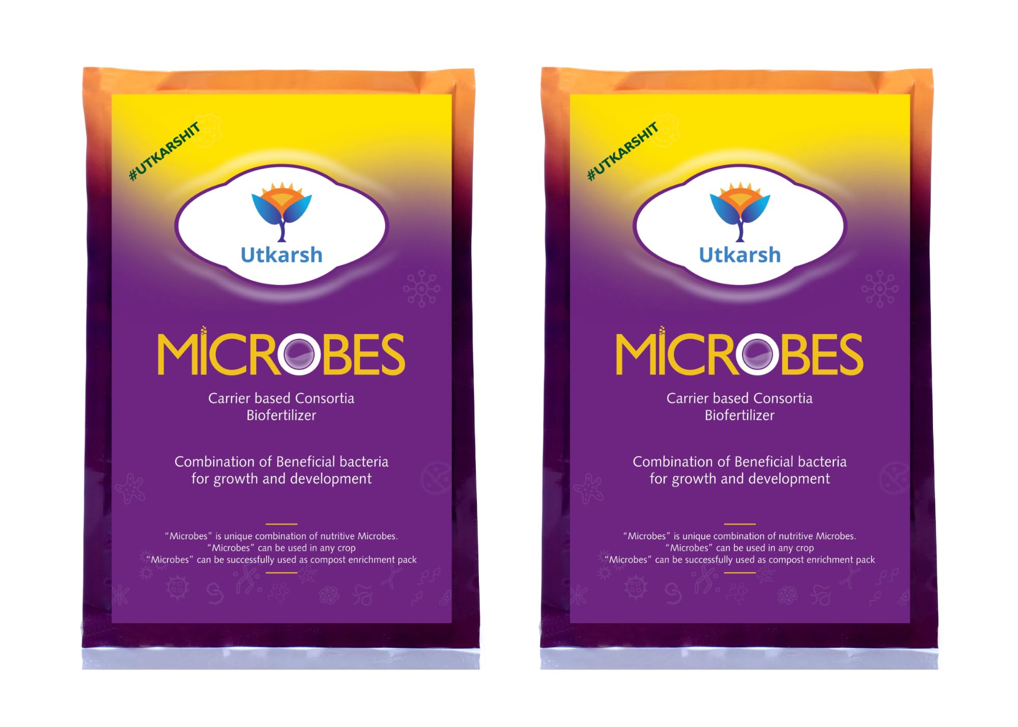 Utkarsh Microbes (Carrier Based Consortia Biofertilizer - Azotobacter, Acetobacter, Rhizobium, Phosphorus Solubilizing Bacteria PSB, Potassium Mobilizing Bacteria KMB) (1.8 Kg; Pack of 2 of 900 gm) (B07QBC781X) Amazon Price History, Amazon Price Tracker