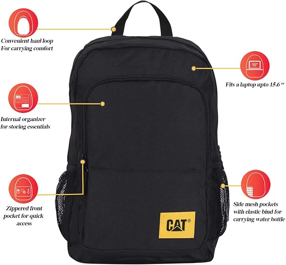 Caterpillar Backpack Black