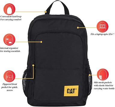 Caterpillar Backpack Black