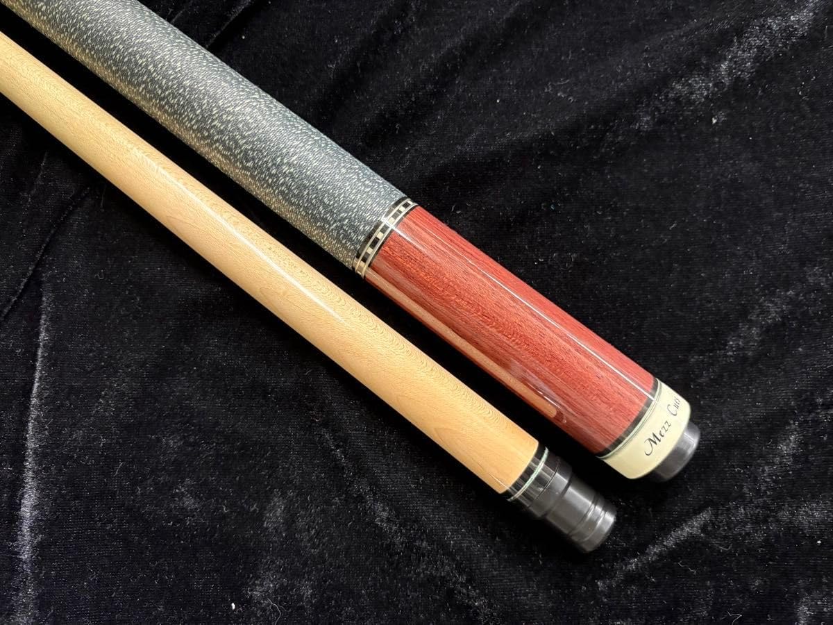 MEZZ CUES EC7ウッドグリップ パープルハート キューケース NEC MEZZ