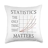Statistics Matters Data Analyst Scientist Throw Pillow