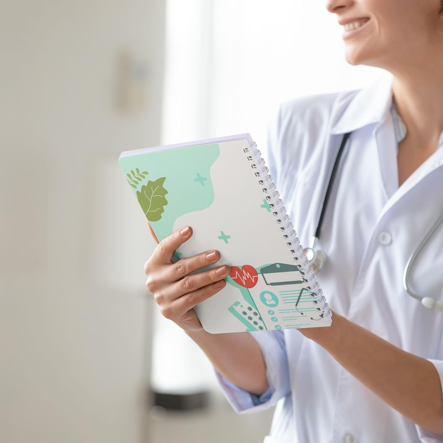 2 Pcs Nurse Report Sheet Notebook Nursing Handoff Logbook image 3