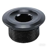 M20 Crank Arm Screws, Durable Aluminum Alloy Threads Crankset Arm Bolt, Crank Fixing Bolt for crankset (Black)