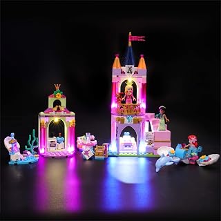 Briksmax Led Lighting Kit for Aurora, Ariel and Tiana’s Royal Celebration - Compatible with Lego 41162 Building Blocks Model- Not Include The Lego Set