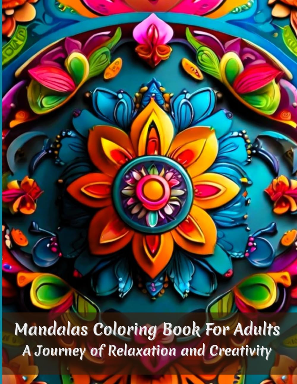 Mandalas Coloring Book For Adults: A Journey of Relaxation and Creativity