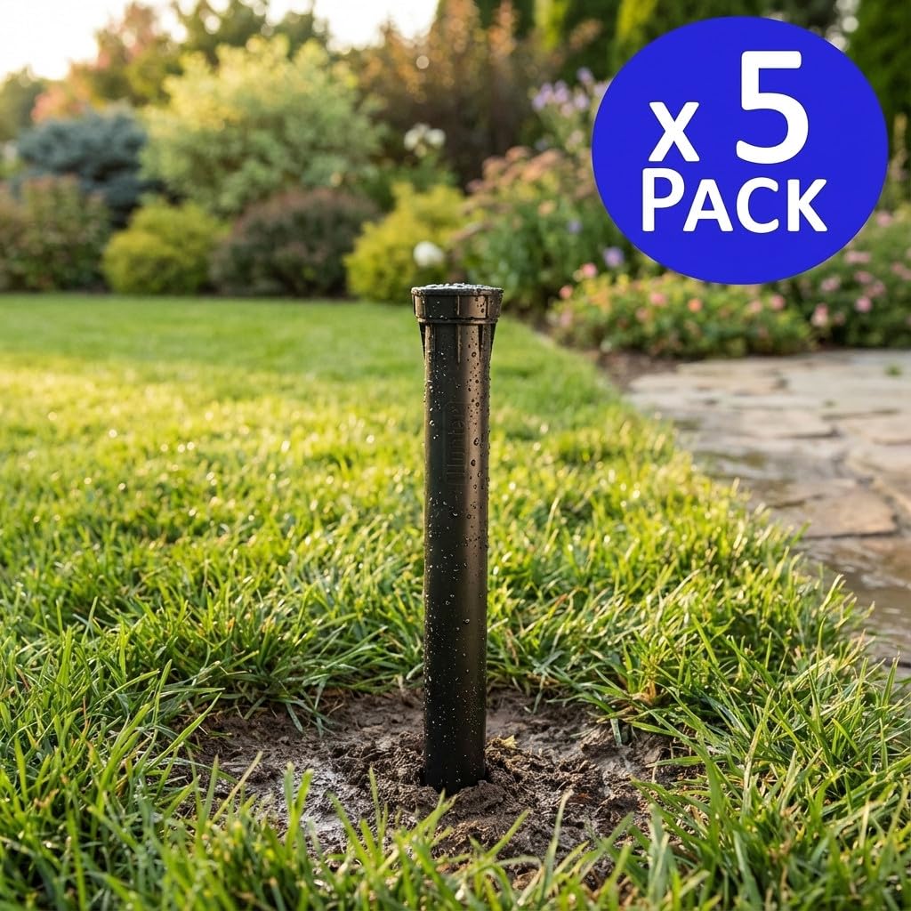 Pack de 5 Difusores Hunter Pro Spray-12 | Altura 30 cm para Riego de Precisión