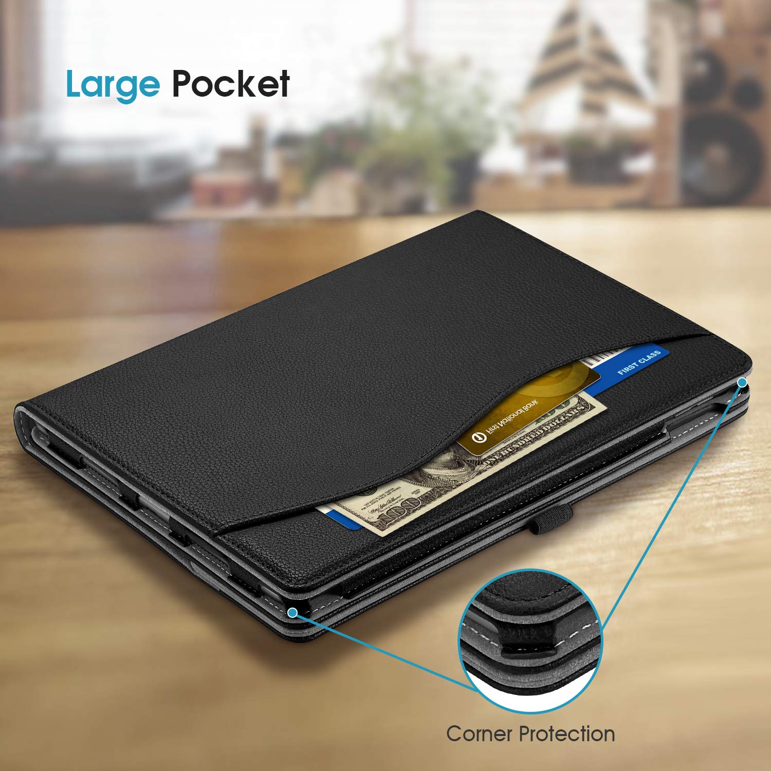 Étui Protecteur Fintie Pour IPad Air 10.5" (3e Gén) / IPad Pro 10.5" - Pivot 360° - Porte-crayon - Protection Coins - Mise En Veille Automatique
