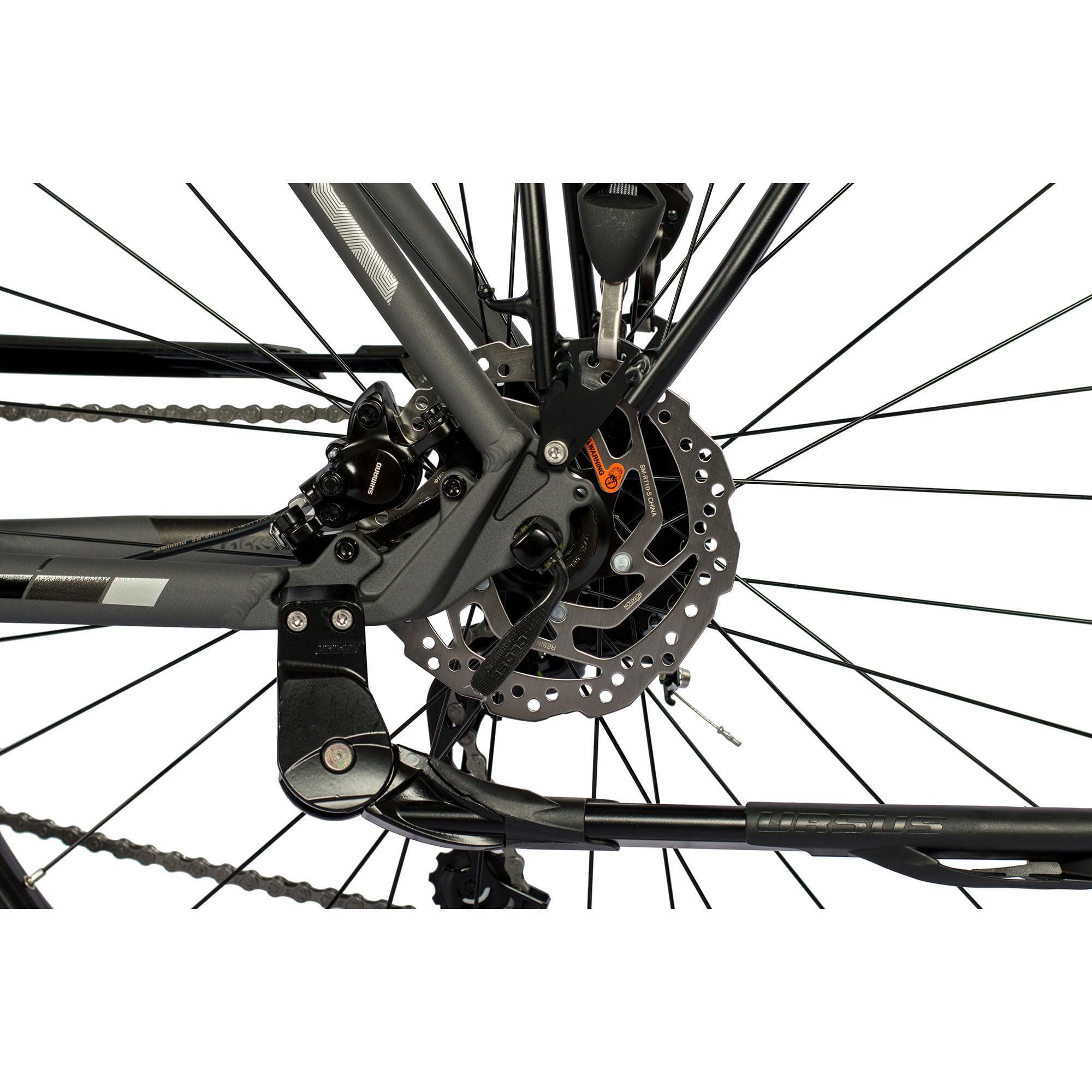 Airtracks Herren Trekking Fahrrad 28 Zoll TR.2835 Trekkingrad 24 Gang Shimano ALIVIO RD-M3100 SGS - Schwarz Matt - Rahmenhöhen 52cm 56cm und 60cm - Modelljahr 2026