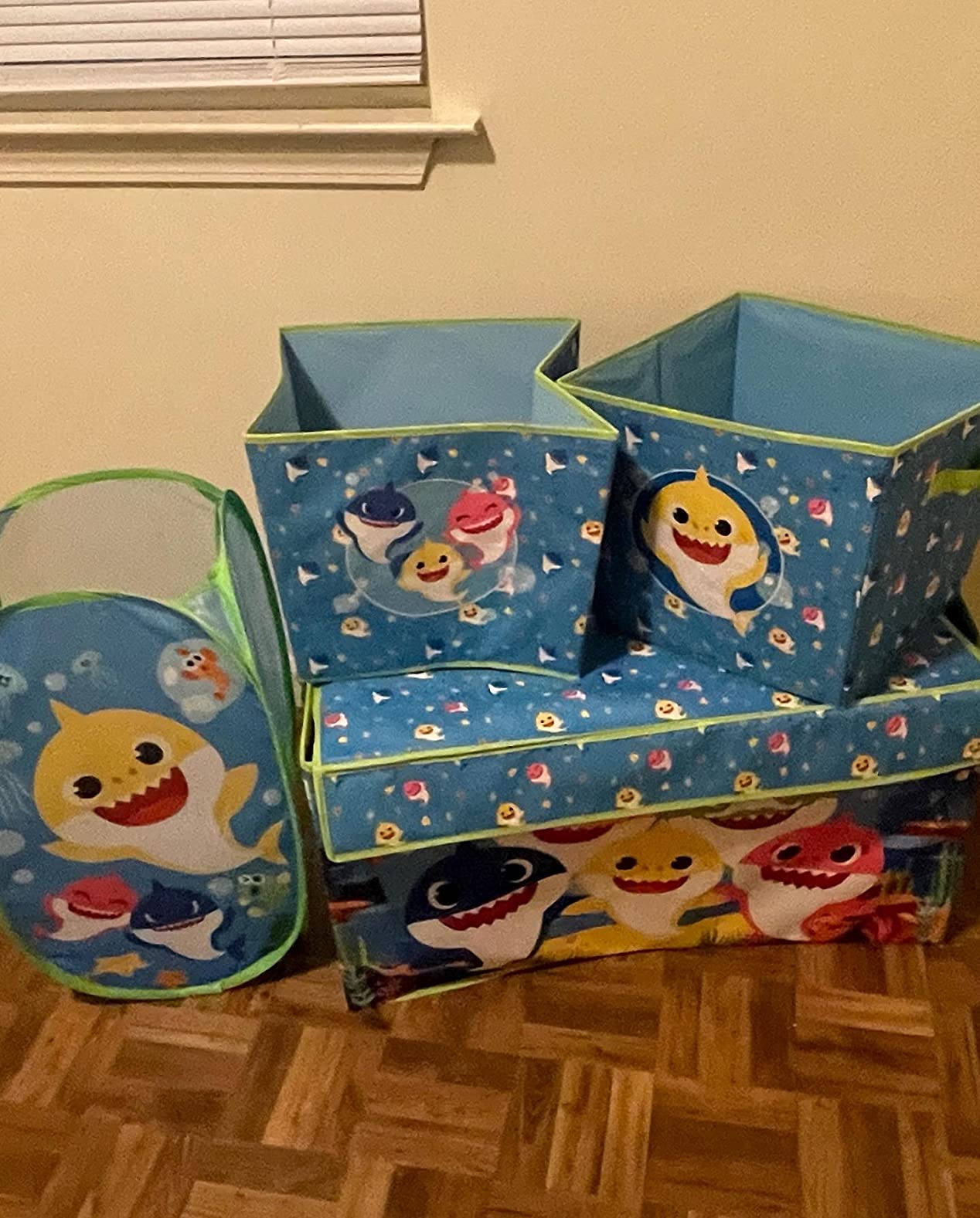 9/mo Finance Disney Minnie Mouse 4 Piece Storage Solution Set with