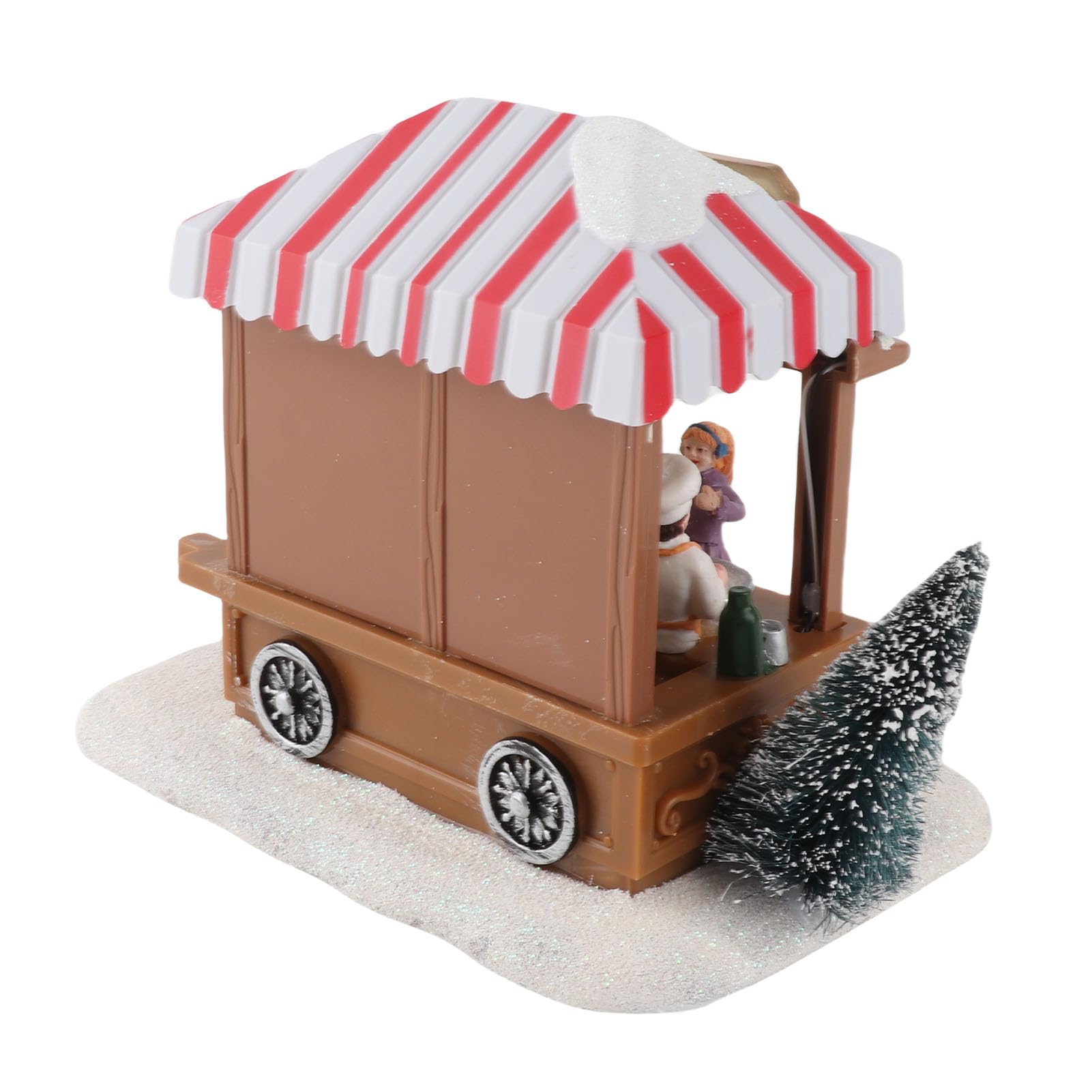 Caja de música navideña de coche Naroote decoración navideña para hogar