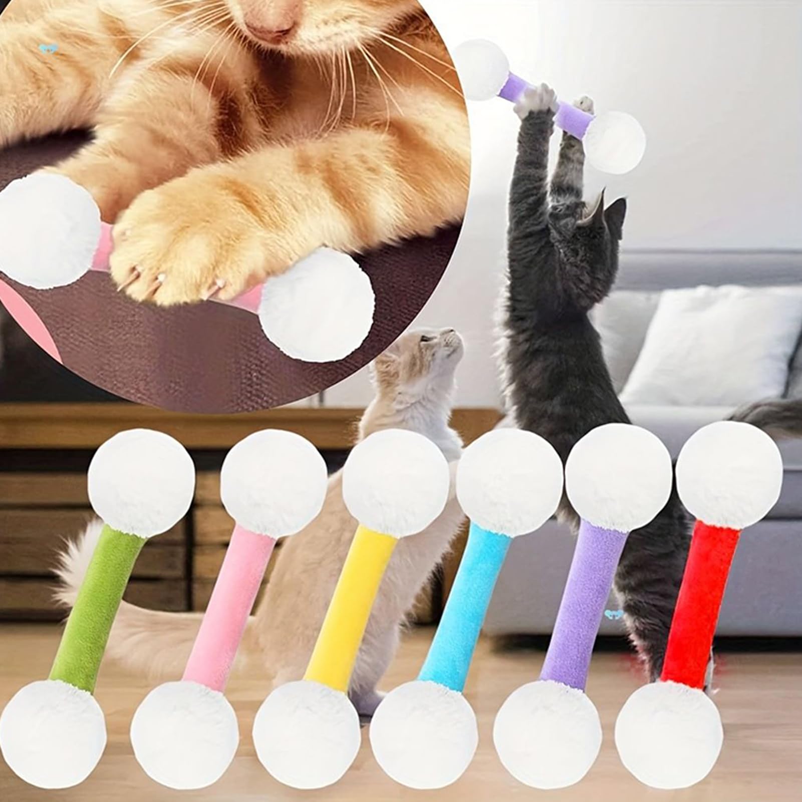 De Dentition Pour Chatons Géant Doux Interactif Résistant aux Morsures pour