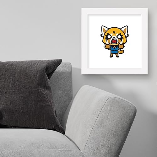 Miniatura 3 de Trends International Gallery Pops Sanrio Aggretsuko - Póster de pared de Rage Retsuko, 12.00 x 12.00 pulgadas, versión de marco blanco