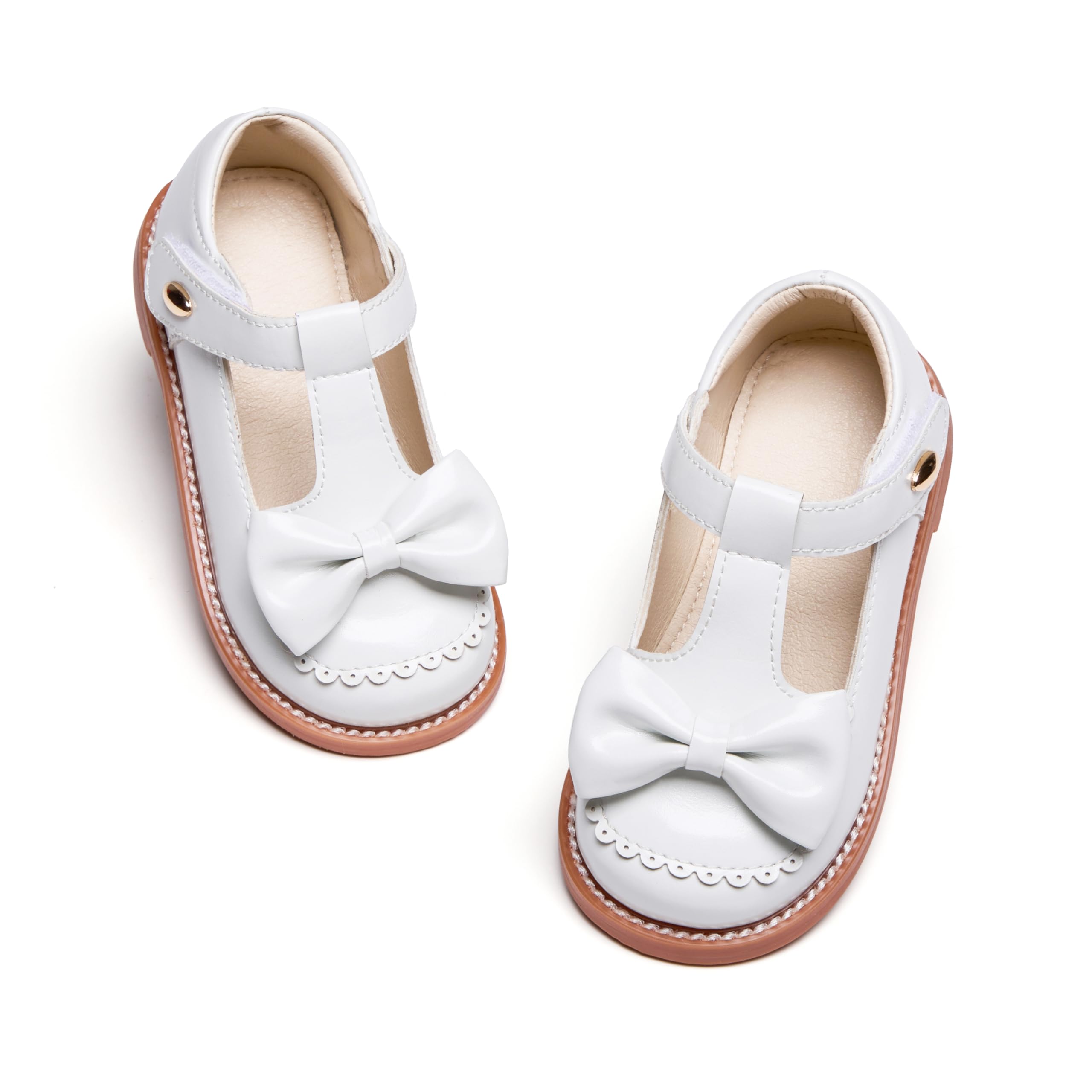 ESTINE Toddler Kids School Uniform Oxford-Little Girls Dress Party Shoes