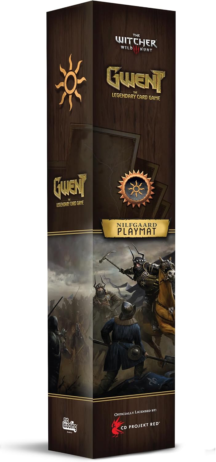 Tapis De Jeu Gwent - Néoprène - Faction Monstres - Dimensions 290 X 730 Mm - Antidérapant - Protection Des Cartes