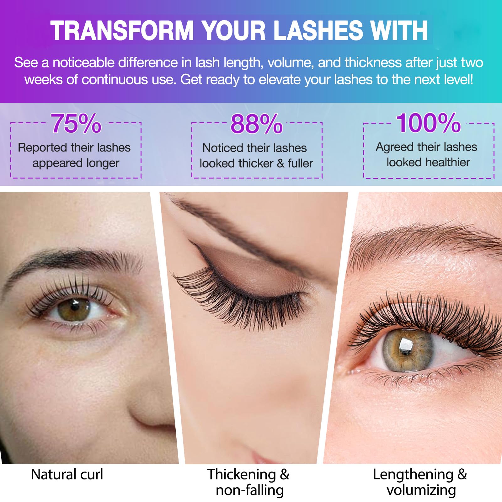 Siero Ciglia Allungante, Siero per Ciglia Crescita Ciglia, Grande Lash Serum,Naturale Essence Senza Ormoni,Protegge e Rinforza le Ciglia per un Aspetto più Pieno e Folto,Naturalmente,5 ML