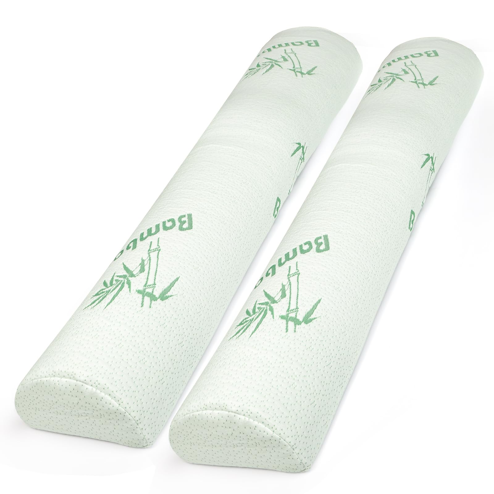 Tebery 2 Pack Toddler Bed Rail Bumpers, Memory Foam Bed Rail Pads with Waterproof Cover, Pad Bedside Rail Guard for Toddlers Kids