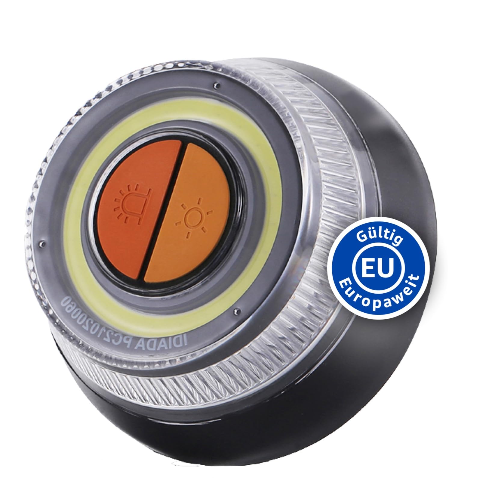 V16 Warning Light for Cars & Motorcycles | LED Breakdown Light with Magnetic Base | 360° Visibility | Battery Operated | Replacement for Warning Triangle (Spain, 2026 Onwards) | Emergency Light - 2.0