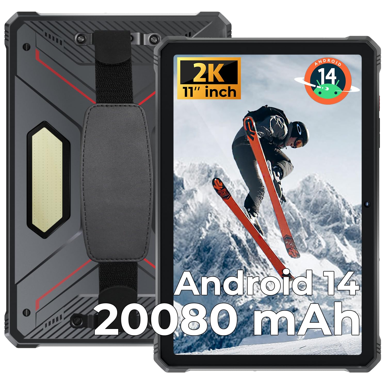 hot rugged tablet 11 inches fhd 20080mah ip68 waterproof 64mp camera