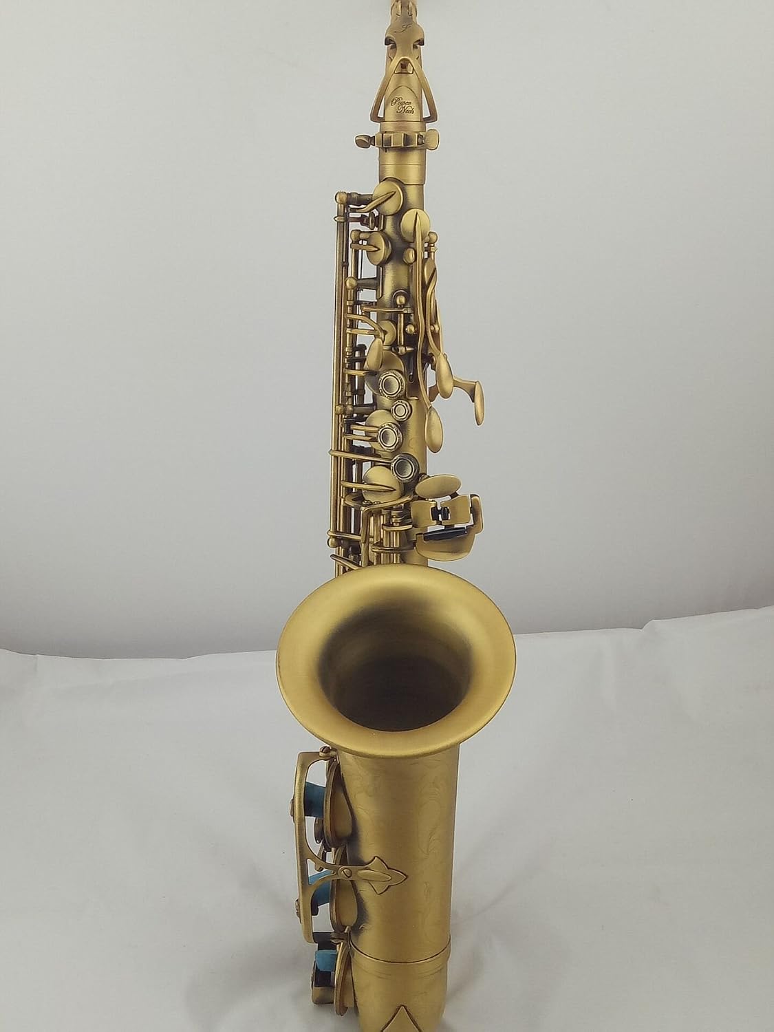 Professional Antique color thicker brass alto saxophone with metal keys and buttons