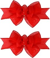 Vista 8 de 2 Piezas Lazos de Arpillera Prefabricados Hechos a Mano con Cinta con Alambre Negro para Coronas Decoraciones de Árbol Envoltura de Regalo