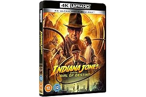 Blu-ray of the Indiana Jones and the Dial of Destiny