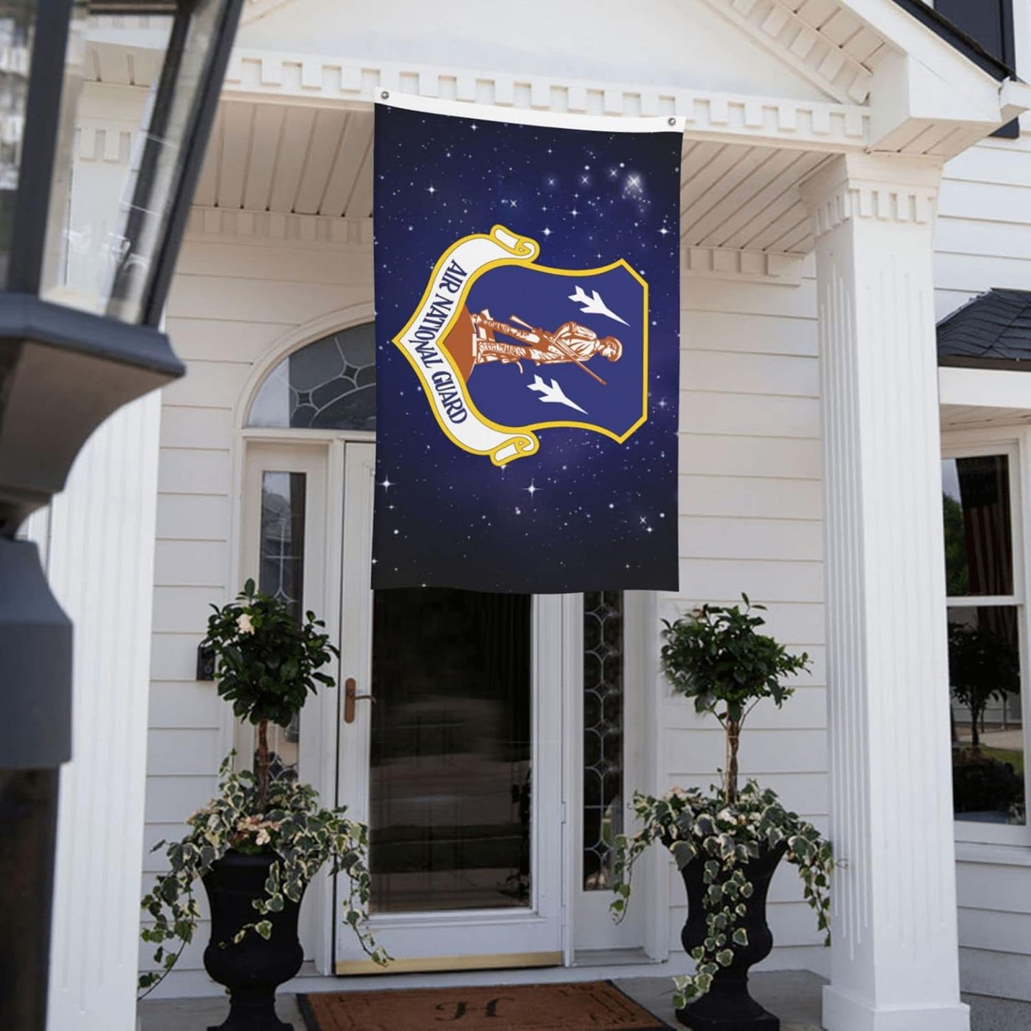 US Air National Guard Flag 3X5 Ft Double Sided Polyester Banner Vivid Color and Fade Resistant for Outdoor Yard Lawn1