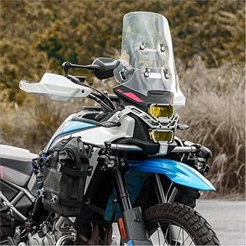 Motorcycle Flyscreen Compatible With Cfmoto For 450MT 2024-2026 Motorcycle Windshield Spoiler Extension Universal Adjustable