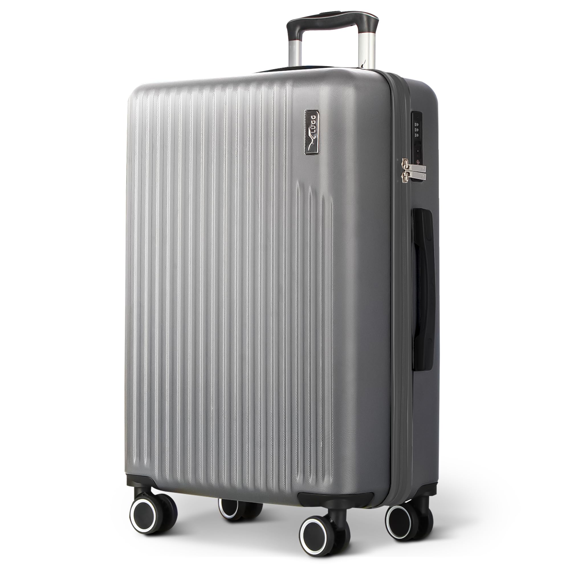LUGG 20inch Vacay Suitcase ABS Luggage with TSA Indent Lock, Aluminium Trolley Handle, 360° Spinner Wheels, Water-Resistant & Durable Material - Airline Compatible (55 x 23 x 35cm) — view 13