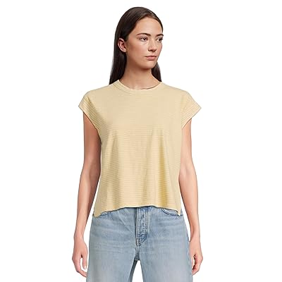 Madewell Linen Muscle T Shirts Women