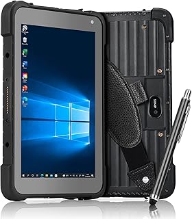 MUNBYN Rugged Tablet, 8-inch Industrial Tablet PC Windows 10 64-bit Pro,700nit Sunlight Readable, MIL-STD-810G, 4G, Wi-Fi,GPS, IP67 Drop and Water Resistant for Engineer Architecture Contractor Tablet