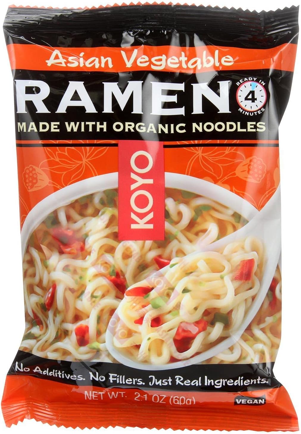 Asian Vegetable Ramen, 2.1-Ounce Packages (Pack of 12)
