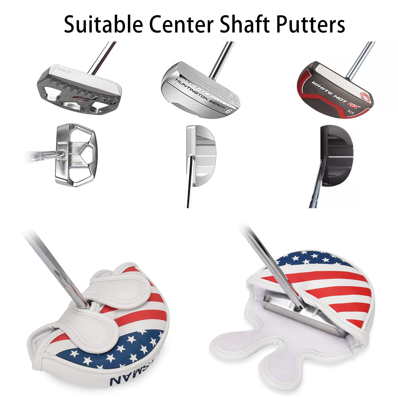 Amazon.co.jp: Craftsman Golf 星条旗 USA セミハーフマレット 