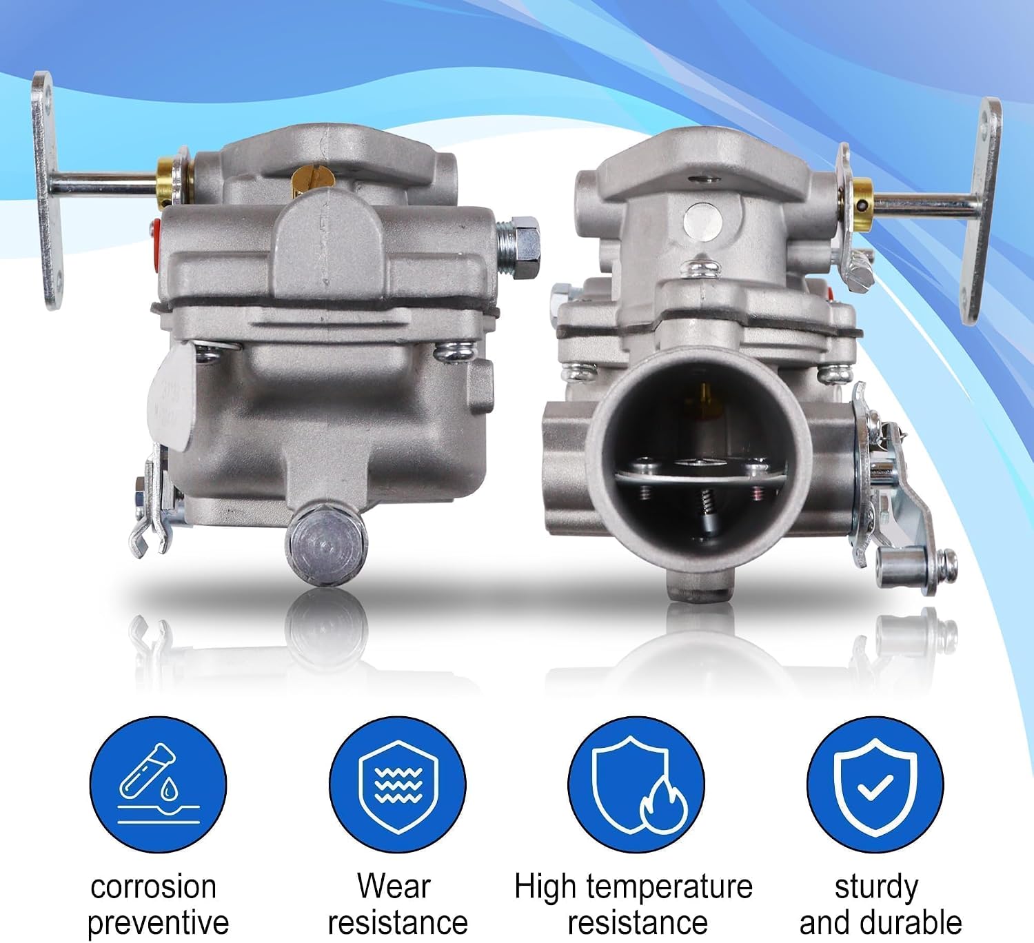 13713B Carburetor and Accessories Fit for Lincoln Welders Sa-200 Sa-250 Gas with F-162, F-163 Continental engines Replace 13713