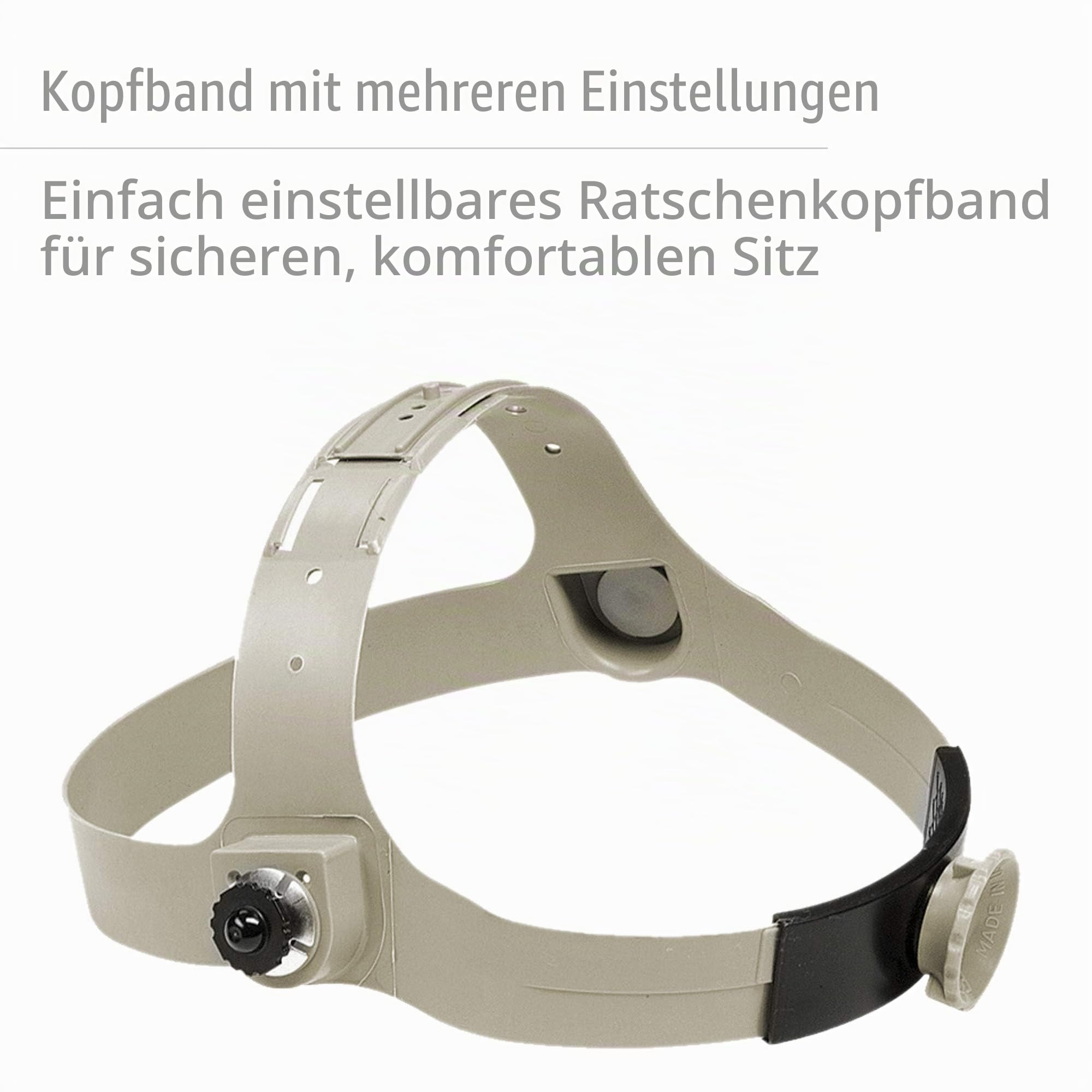 Fibre-Metal by Honeywell Pipeliner Fiberglas Schweißhelm mit Ratsche Kopfbedeckung (110WH), Weiß
