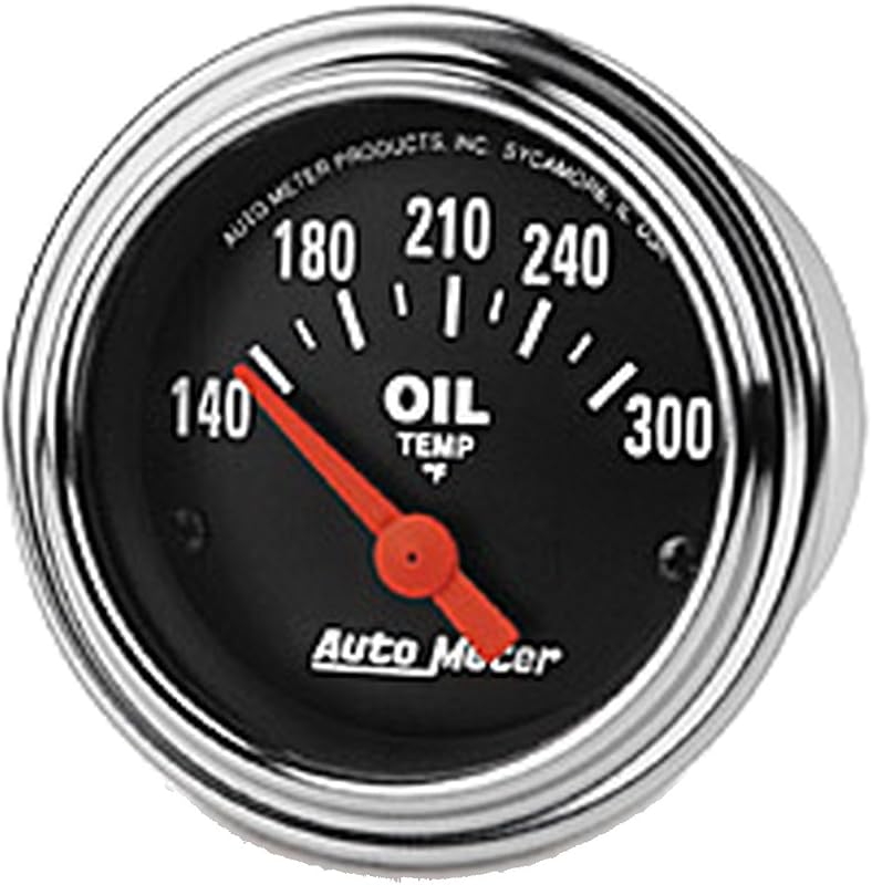 Manômetro elétrico de temperatura do óleo AUTO METER 2543 Traditional Chrome – 1 unidade