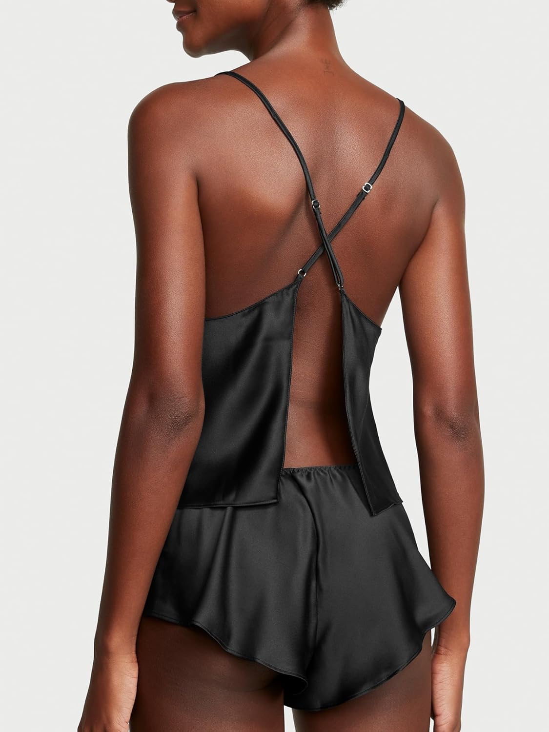 Victoria's Secret Fashion Show '24 Women's Satin Open-Back Cami & Shorts Set (XS-L) - Image 2