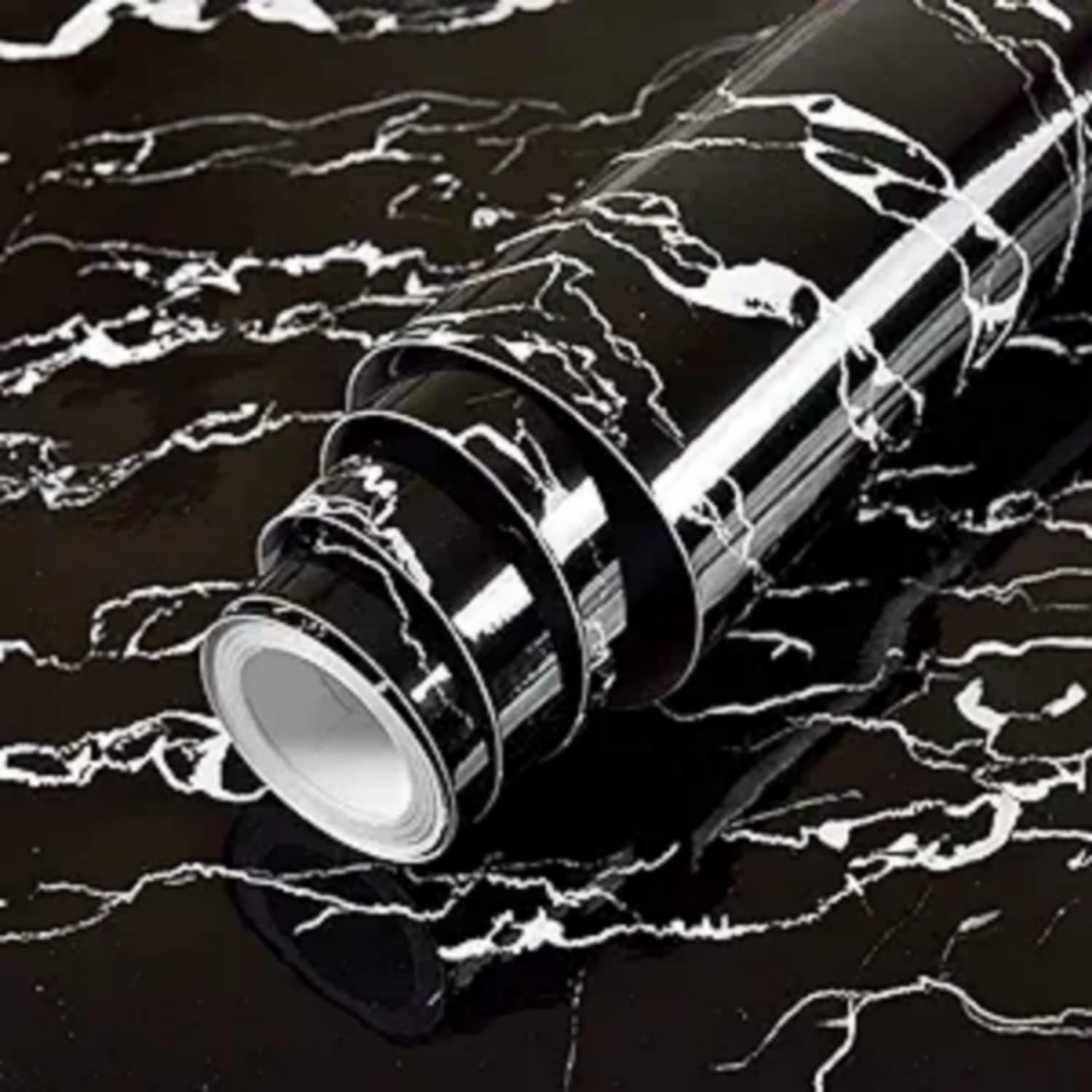 HEINRICHED Black Marble 45 X 1000 Cm Wallpaper Peel and Stick Marble Contact Paper Self Adhesive Contact Paper for Countertop Kitchen Cabinets Bathroom (10 Meters-Approx-48-sqft) (B0CLV6BDP8) Amazon Price History, Amazon Price Tracker
