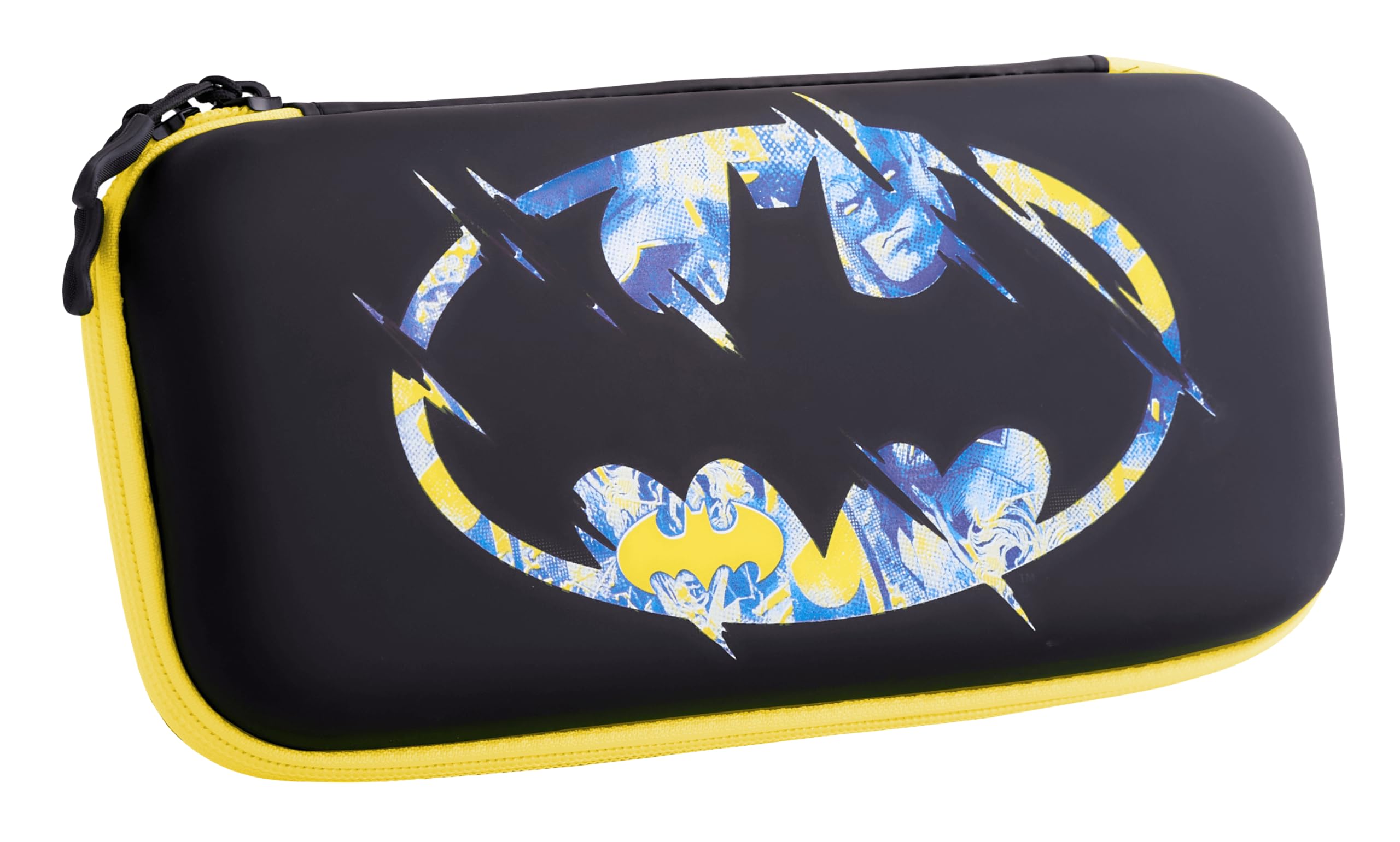 Lazerbuilt - Housse de Transport Rigide pour Nintendo Switch Batman Bleu, Batman Bleu, Gaming