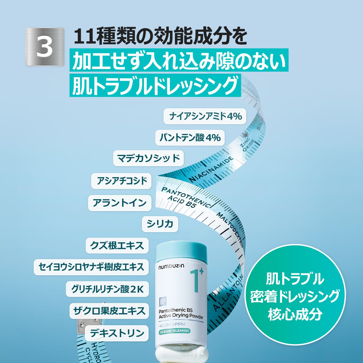 Amazon | ナンバーズイン(numbuzin) 1番 かけるパントテン酸スキン