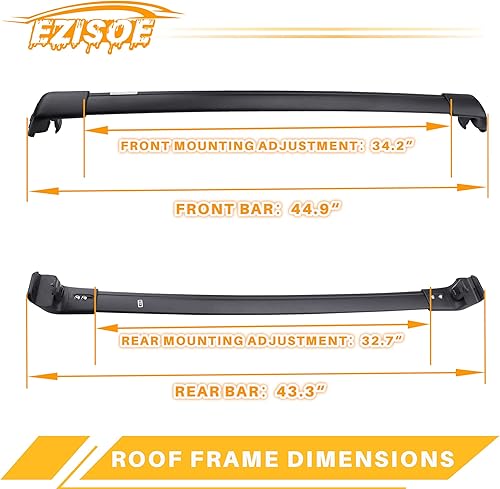 Miniatura 5 de Barras transversales de techo para Kia Sportage 2016 2017 2018 2019 2020 barras transversales portaequipajes de carga