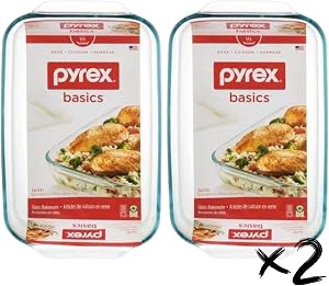 Pyrex Glass Baking Dish 9x13-inch