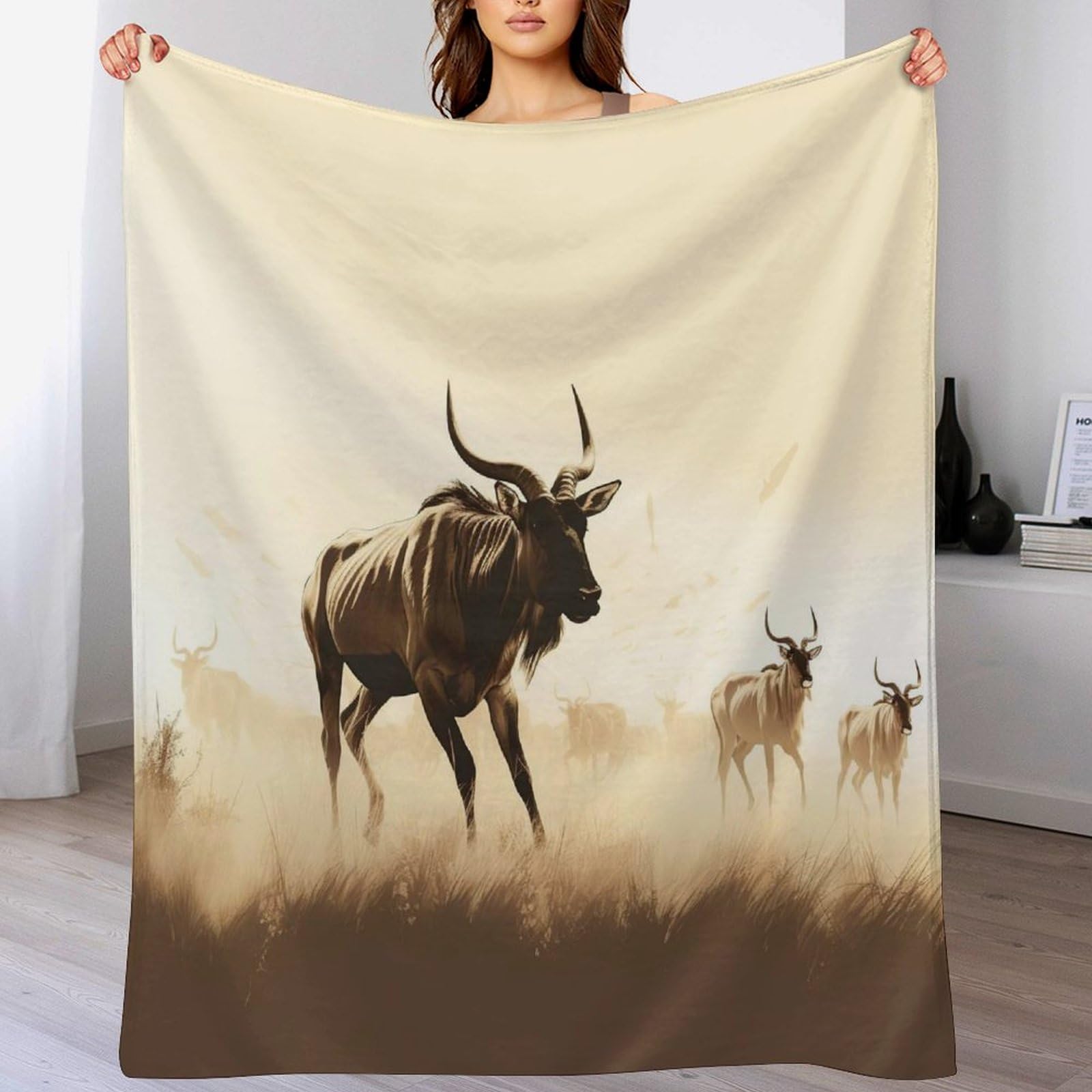 Couverture polaire contre le froid plaid flanelle léger anti-poussière