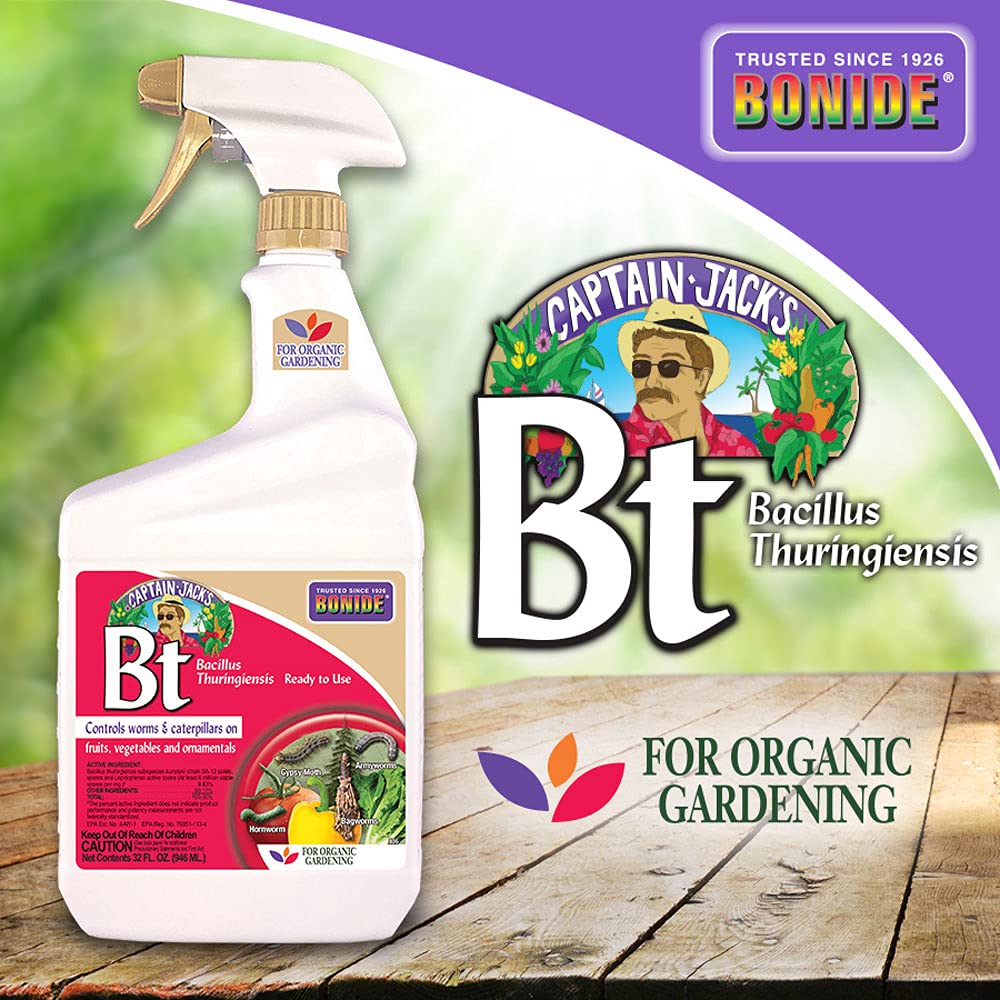 Bonide (BND806) Caterpillar and Worm Killer, Bacillus Thuringiensis