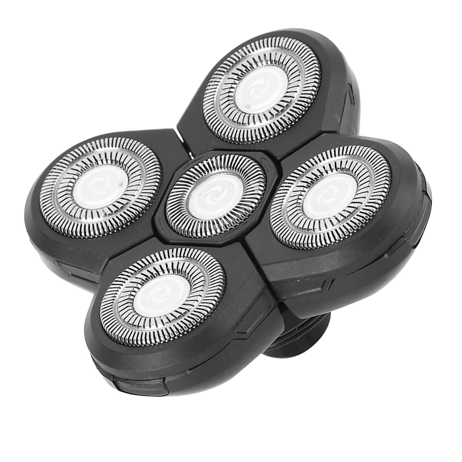 Cuchilla de Repuesto de 5 Cabezales para Pitbull,ANGGREK Cuchilla de Repuesto de 5 Cabezales Afeitadora de Barba Eléctrica Universal Cabezal Giratorio de 5 Cuchillas(Cabezal de corte de repuesto 5)